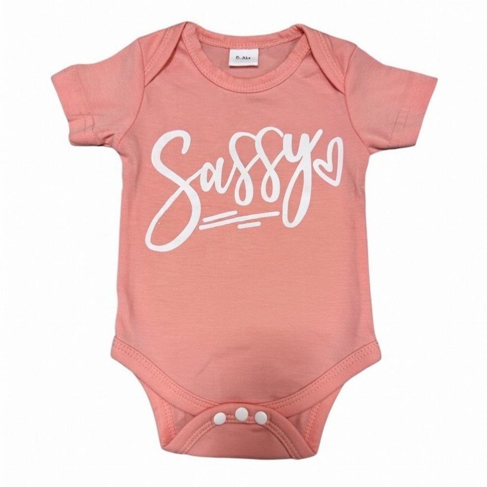 Sassy Pink Kids One Piece